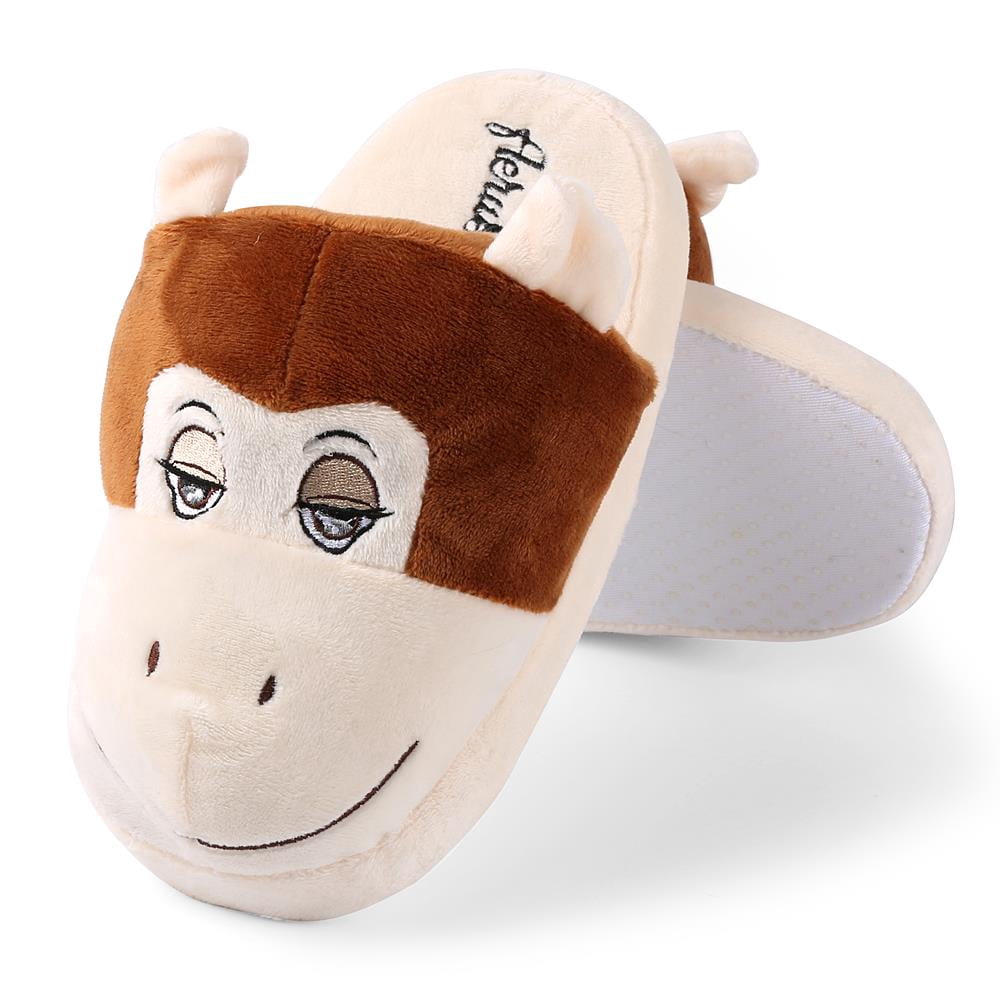 AERUSI Animal Plush Indoor House Slippers