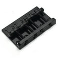 thumbnail image 2 of 2X 4 String Hardtail Bass Guitar Bridge for Fender Precision Jazz Bass Style Bass, Black, 2 of 5