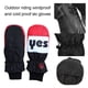 thumbnail image 4 of Guantes de invierno impermeables, guantes de nieve para esquiar, snowboard MFZFUKR CPB-US-XD452-2, 4 of 5