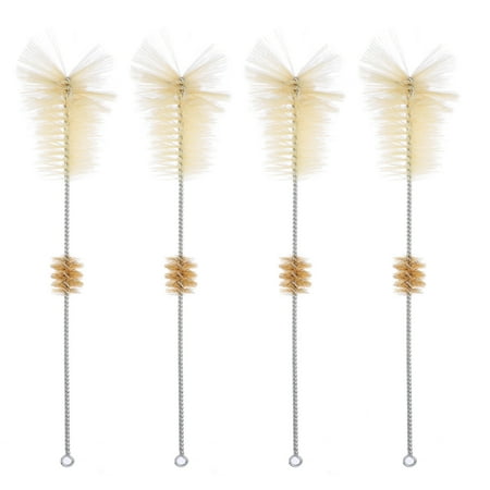 

4pcs Pipe Cleaning Brushes Drinking Straw Cleaner Brush Glass Test Tube Brush