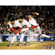 Curt Schilling Hand-Signed "Triple Exposure" 8" x 10" Action Photograph