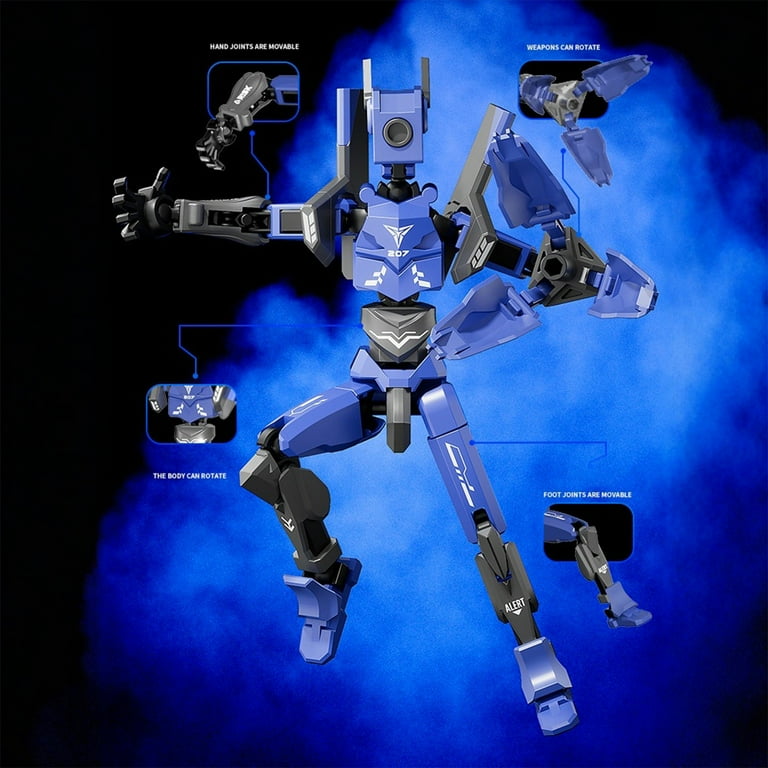 6 inch T13 Action Figure Set,Dummy 13 Lucky 13 Action Figure Multi