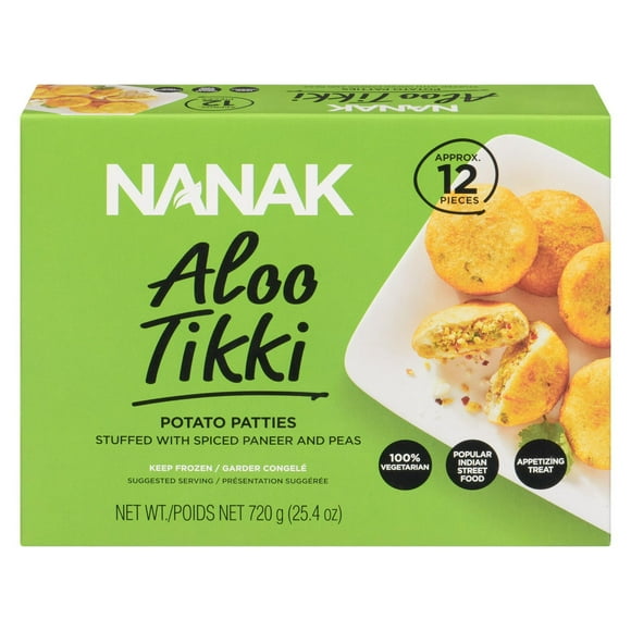 Nanak Aloo Tikki - Appetizer Frozen, 720 g