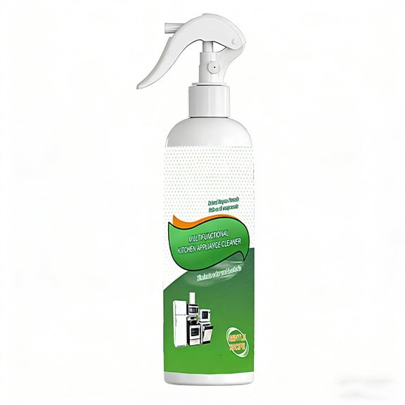 Multi-Purpose Kitchen Foam Cleaner Spray | Powerful Enzyme Stain Remover for Grease, Oil, Baked-on Grime | Safe on Appliances, Oven, Stove, Sink, Range Hood | 200ml