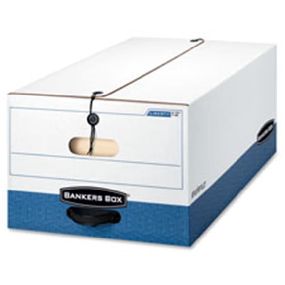 Fellowes FEL Storage File-15.25 in. x 24.13 in. x 10.75 in.-4-CT-White-Blue