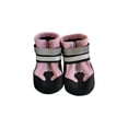 thumbnail image 2 of Large Size 4-Pack Non-Slip Waterproof Dog Boots, Durable Sturdy Sole Outdoor Pet Shoes, Wear-Resistant & Mud-Resistant Paw Protectors For Medium To Large Breed Dogs For Hiking,, 2 of 7