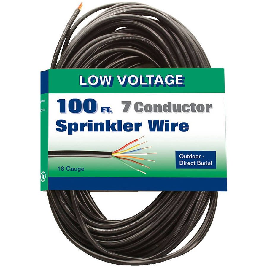 Coleman Cable 096361008 18 Gauge 100’ Solid 30Volt Underground