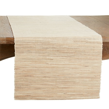 Saro Lifestyle Woven Hyacinth Table Runner