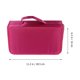 thumbnail image 2 of unbranded Bolsa Para Cd Y Dvd De Tela Roja Con Cremallera Gran Capacidad Para Almacenamiento En Casa O, 2 of 6