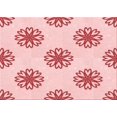 thumbnail image 1 of Ahgly Tapis Rectangulaire Rouge Lavable en Machine, 7 Pieds x 10 Pieds, 1 of 7
