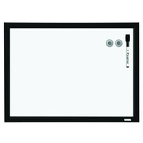 Quartet Magnetic Dry-Erase Board 17 x 23 Black Finish Frame - Whiteboards