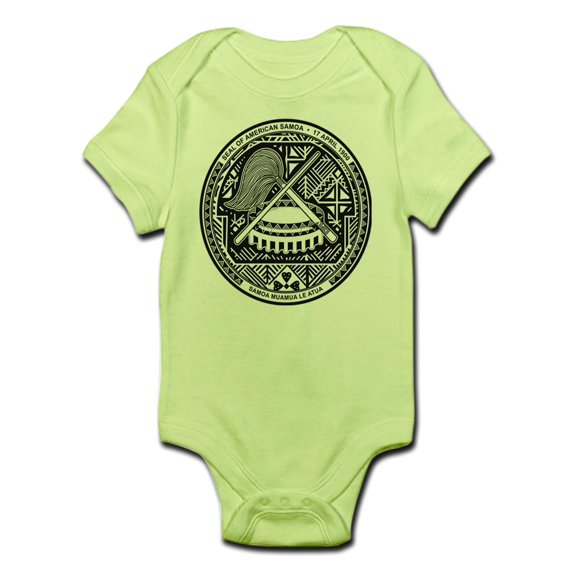 CafePress - American Samoa Coat Of Arms Infant Bodysuit - Baby Light Bodysuit