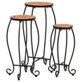 thumbnail image 1 of vidaXL Mosaic Tables 3 pcs Terracotta Ceramic, 1 of 5
