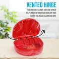 thumbnail image 3 of Marble Retainer Cases with Labels - Pack of 3 (colors may very), 3 of 7