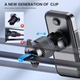 thumbnail image 2 of Car Phone Holder 360 Degree Rotating Car Air Vent Mount GPS Phone Holder for iPhone Android Smartphone, 2 of 5