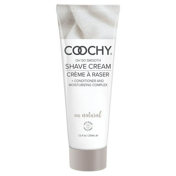 Coochy Smooth Shave Cream for Men, Unscented, 7.2 fl oz