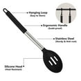 thumbnail image 3 of 2Pcs Silicone Cooking Kitchen Utensils Set, BPA Free, Non-Stick Heat Resistant Best Kitchen Cookware, 3 of 5