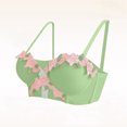 thumbnail image 6 of MDUKONU Women’s Bras Wireless Jelly Bras for Women No Underwire with Support Green XL, 6 of 6