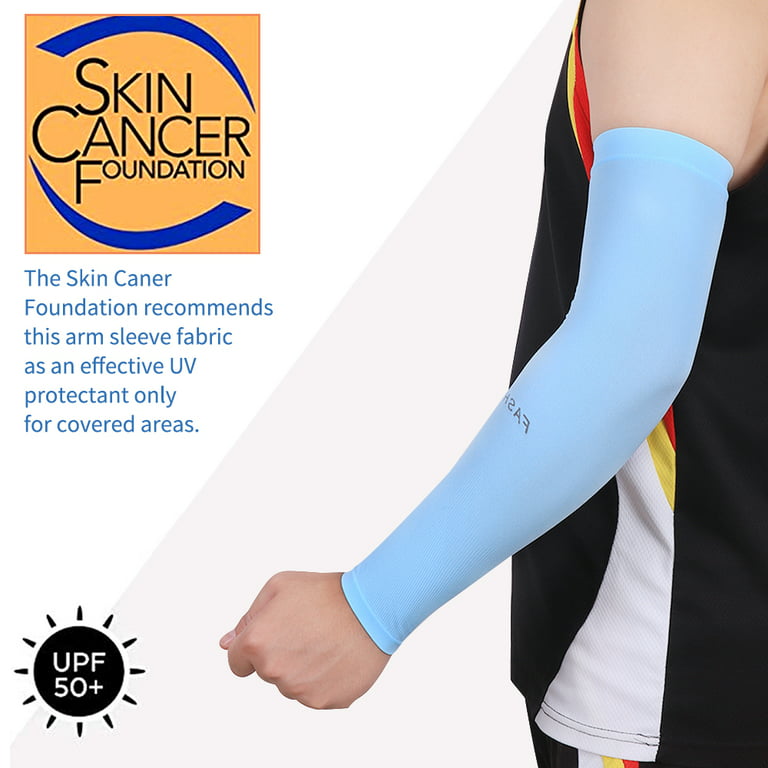 Cooling Arm Sleeves Cover Outdoor Sports UV Sun Protection Men/ Women 1 Pair