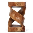 thumbnail image 3 of Rutledge & King Suar Wood Hand Carved End Table - Kinsale, 3 of 6
