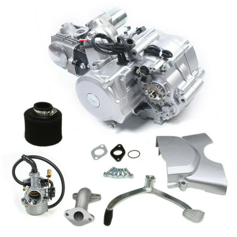 LOYALHEARTDY 125CC 4 Stroke Engine Motor Kit Semi-Auto w/ Reverse