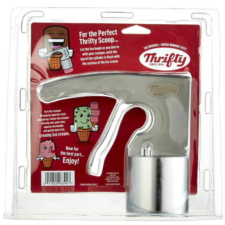 Thrifty Old Time Ice Cream Scooper Original 304 Stainless Steel