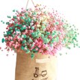 thumbnail image 1 of Coofit Artificial Flower Decorative Hanging Plant Wall Hanging Ornament with Sack, 1 of 8