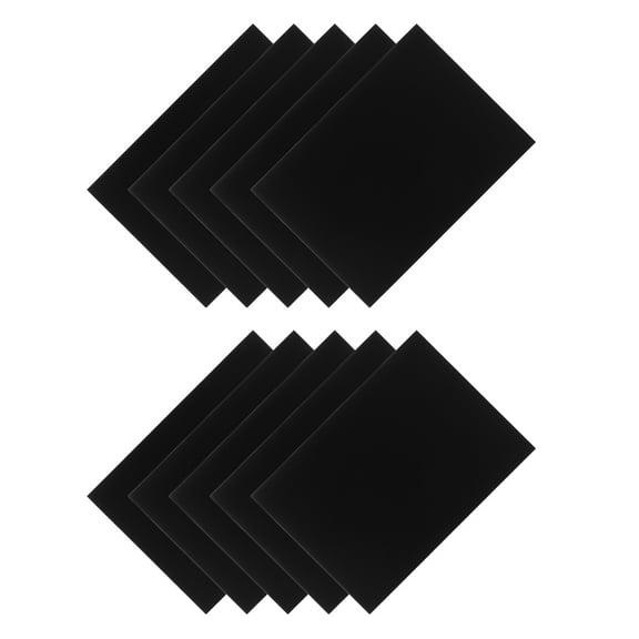 Worgeous  Clip on Labels Mini Signs for Food Display Supermarket Supplies Tags Color Black