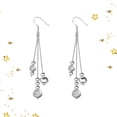 thumbnail image 3 of Silver Rings Fashion Silver-Plated Earrings Female Earrings Long Pendant, 3 of 3