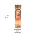 thumbnail image 5 of Mini Cirio, paquete Con 12 Piezas decorados para recuerdos (Sagrado corazon de jesus), 5 of 5