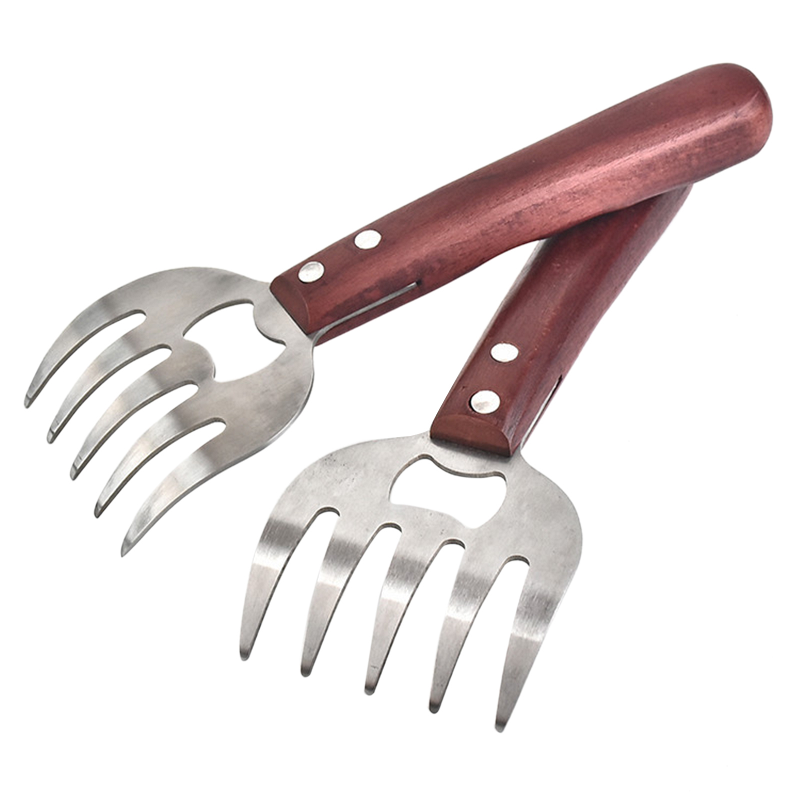 Meat Shredding Claws Stainless Steel Pork Shredder Meat Claws for BBQ Shredding Turkey Chicken