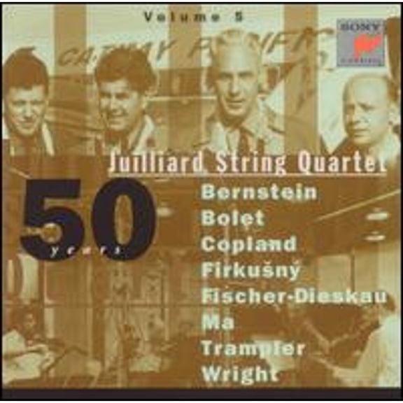 JUILLIARD QUARTET / MA / TRAMPLER / BERNSTEIN - 50 Years: 5 [COMPACT DISCS]