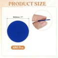 thumbnail image 2 of Uxcell 100 Pack 1 Inch Poker Chips, Plastic Bingo Chips Learning Counters Counting Counters Disks Markers Opaque Game Tokens for Game Play Math Counting, Dark Blue, Flat, 2 of 7