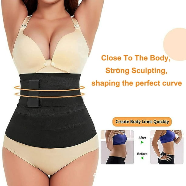 Lumbar Waist Support Snatch Up Bandage Wrap Sauna Belt Trimmer Body Shaper  Women Slimming Tummy Belt Corset Top Stretch Bands 
