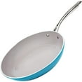 thumbnail image 1 of Gotham Steel Bleu Océan 12 pouces poêle à frire céramique antiadhésive allant au four lavable au lave-vaisselle, 1 of 8