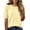 Z38 Yellow, variant on Landzoo Women'S Shirts Solid Color Short Sleeve Crew Neck T-Shirt Summer Loose Fit Women Tops Size L Beige