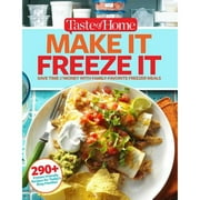 Pre-Owned Taste of Home Make It Freeze It: 295 Make-Ahead Meals That Save Time & Money (Paperback 9781617655494) by Editors at Taste of Home