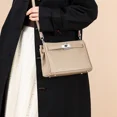 thumbnail image 1 of de cuero genuino de alta calidad para mujer, bolso de mano de marca de lujo, bolsos de hombro tipo bandolera, bolso de mano a la moda para mujer, 1 of 4