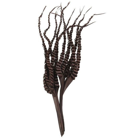 30" Handmade Tall Five Finger Dried Plant Natural Foliage Palm Leaf Bouquet, by DecMode