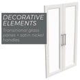thumbnail image 3 of ClosetMaid 4595 Modular Closet Storage Glass 2-Door Kit- White, 3 of 12