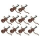 thumbnail image 2 of Miniature Violin, Dollhouse Violin Small Portable 10 Sets Plastic Material  For Ornament ANGGREK Miniature Violin, 2 of 8