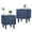 Blue-set of 2, variant on Wirrytor Vintage Short Nightstand with 2 Drawers, Bedside Table 2 Drawer Dresser with Embossed Pattern, Storage End Table with Wooden Legs for Bedroom & Living Room,Blue