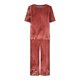 thumbnail image 4 of ICHUANYI Clearance Women's Printing Round Neck Short Sleeve Sleepshirt And Pants Sets Loungewear Pajamas With Pockets(Red, XL) ICHUANYI WER2023080901543, 4 of 8