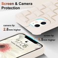thumbnail image 5 of Compatible with iPhone 11 Case Cute 3D Weave Grid Design for Women Girls Soft TPU Silicone Phone Case Raised Bumper Corners Full Protective Case Cover for iPhone 11 6.1 inch (White), 5 of 7