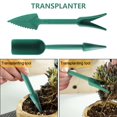 thumbnail image 3 of 20 Pieces Greenhouse Clamps Film Row Cover Netting Tunnel Hoop Clip Frame Shading Net Rod Clip Greenhouse Film Clamps for Season Plant Extension Support, 3 of 7