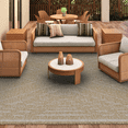 thumbnail image 7 of Couristan Naturalistic Rattan Indoor/ Outdoor Area Rug, Natural-Cream, 2'7" x 9'10" Runner, 7 of 7