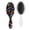 Minimalist, variant on Traditional Sacred Mandala Hair Brush - Smoothing Brush for Women, Lightweight & Travel-Friendly