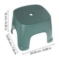 thumbnail image 2 of Miangastore 2pcs Foot Stool Plastic Step Stool Bathroom Stepping Foot Stool Toilet Step Stool, 2 of 8