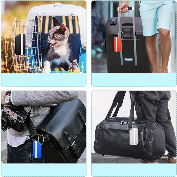Lot De 2 étiquettes à Bagages En Métal – Robustes Et Stylées Pour Valise Et Sac
