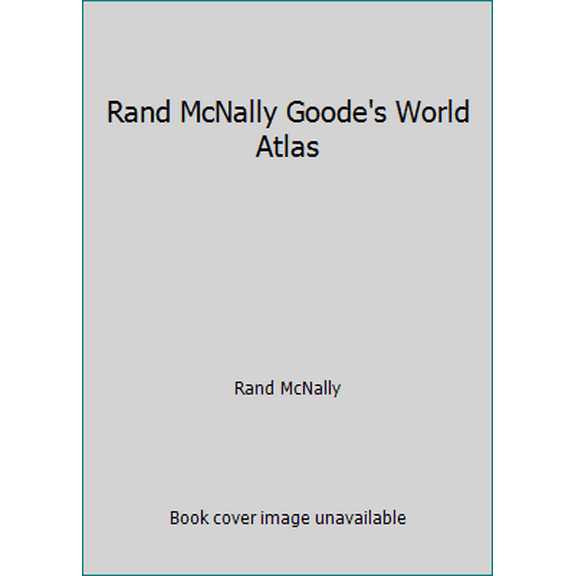 Pre-Owned Rand McNally Goode's World Atlas (Paperback) 0471707627 9780471707622